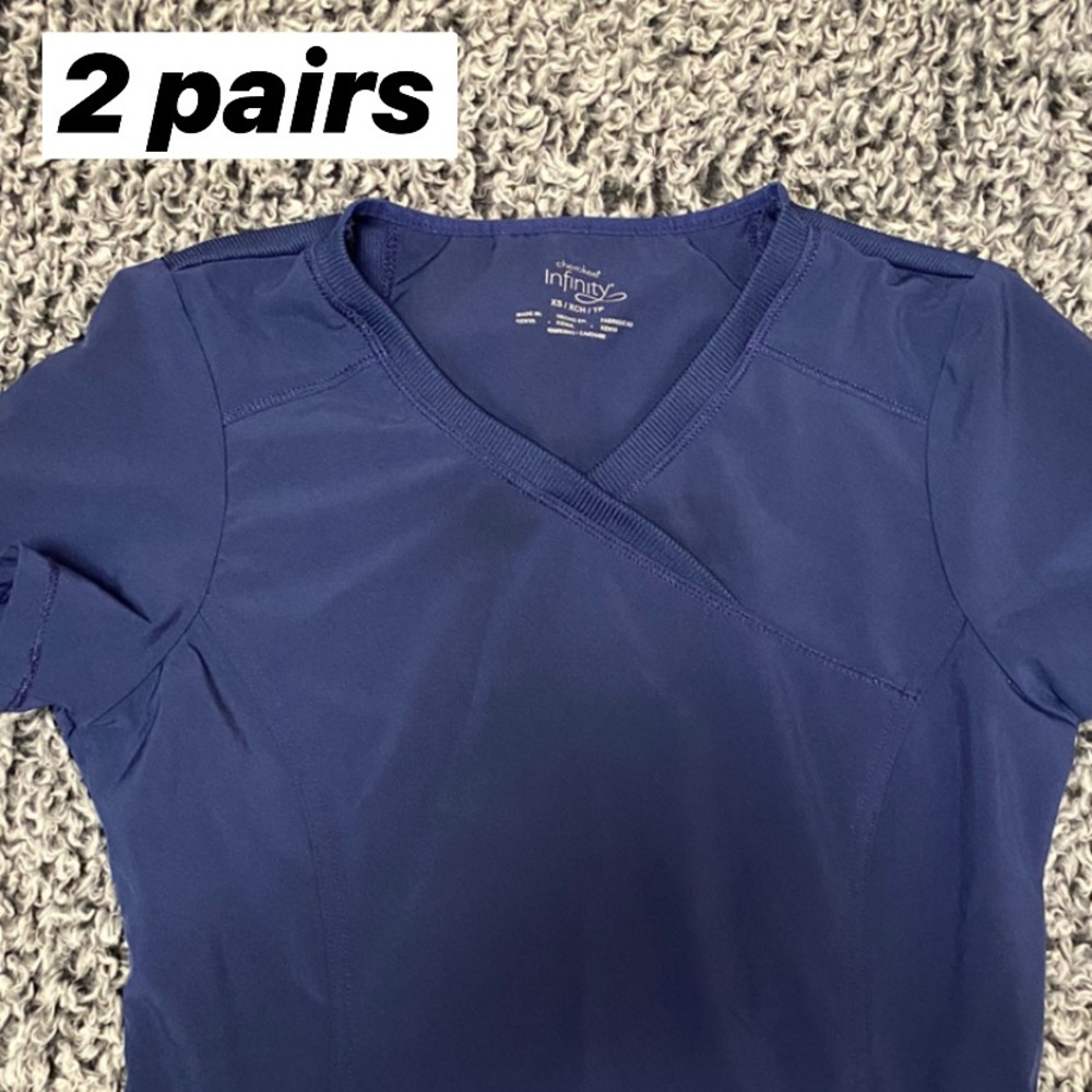 Infinity brand- navy scrubs (2 sets available)